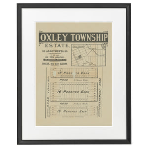 1885 Oxley Township Estate - 139 years old today