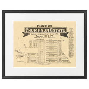 1881 The Thompson Estate - 142 years ago today