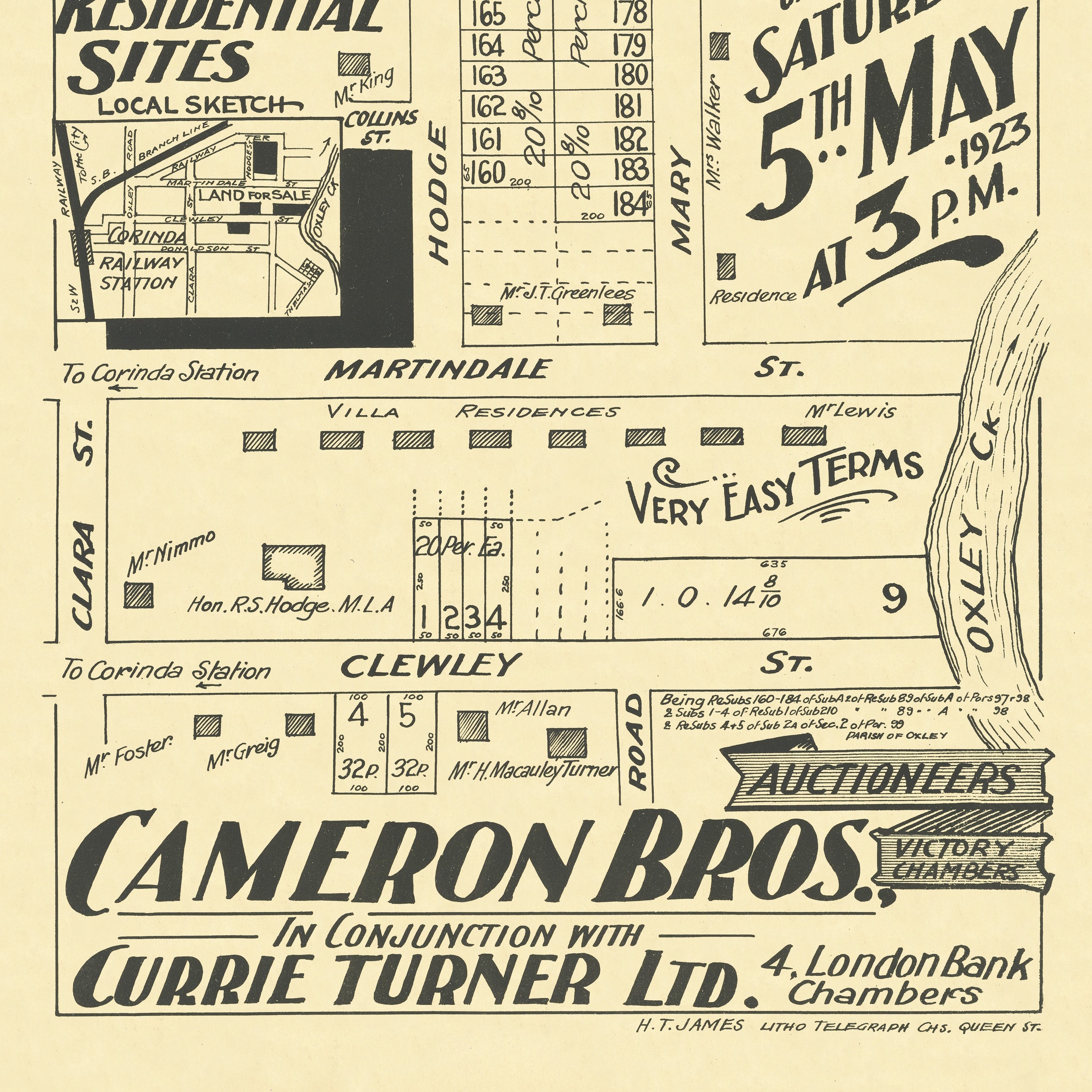 1923 Corinda - Open View Estate