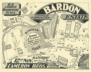 1921 Bardon - Bardon Estate