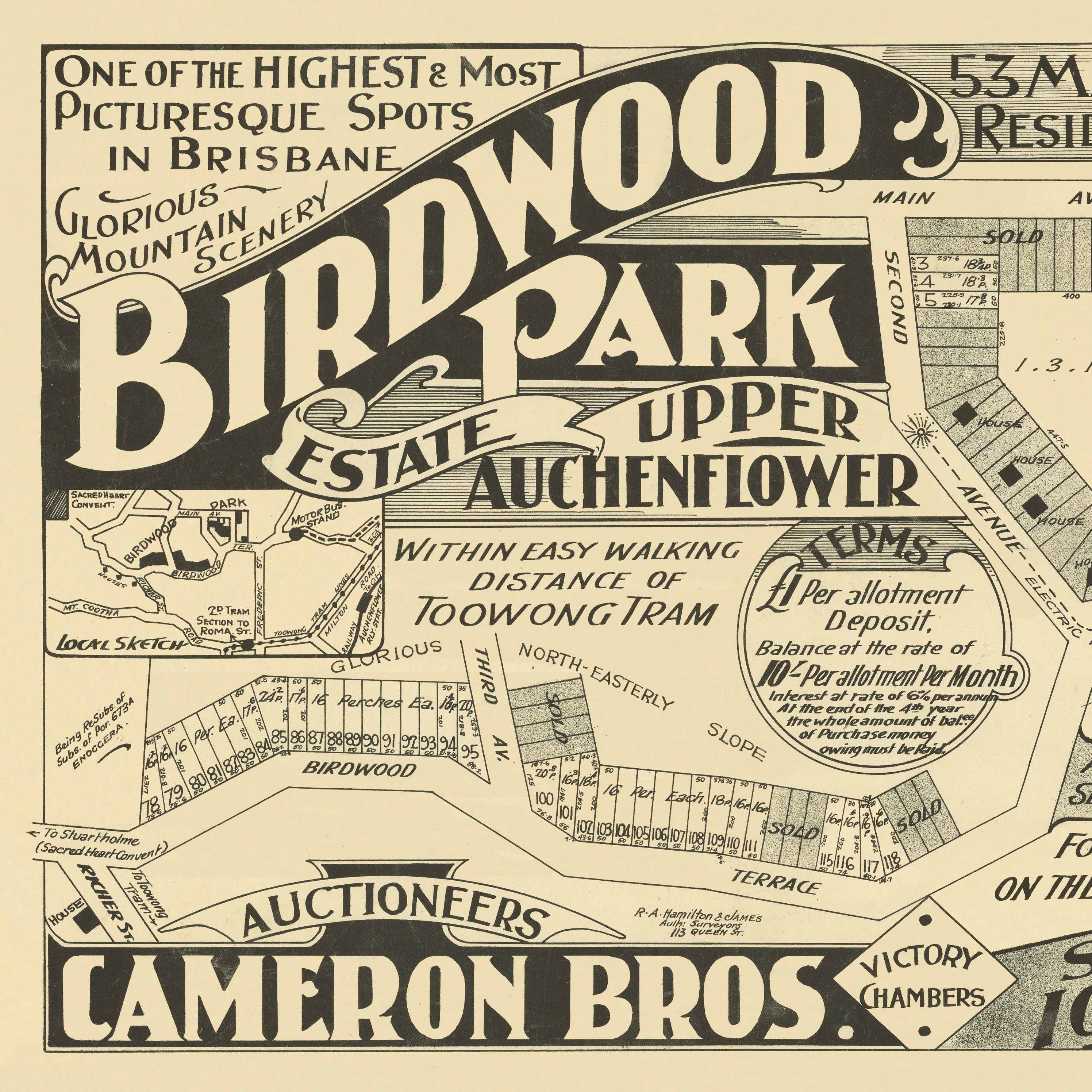 1926 Bardon - Birdwood Park Estate
