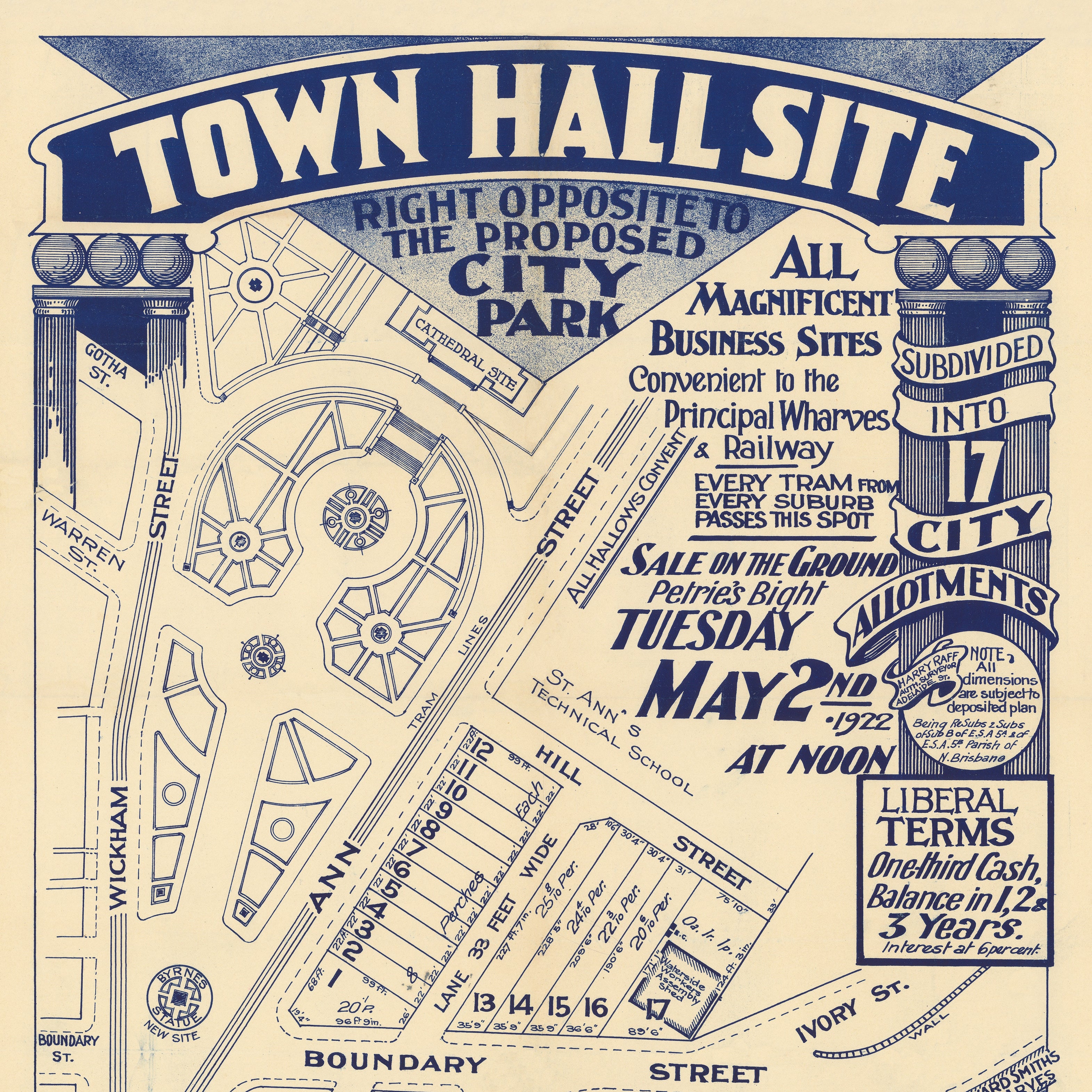 1922 Fortitude Valley - Town Hall Site