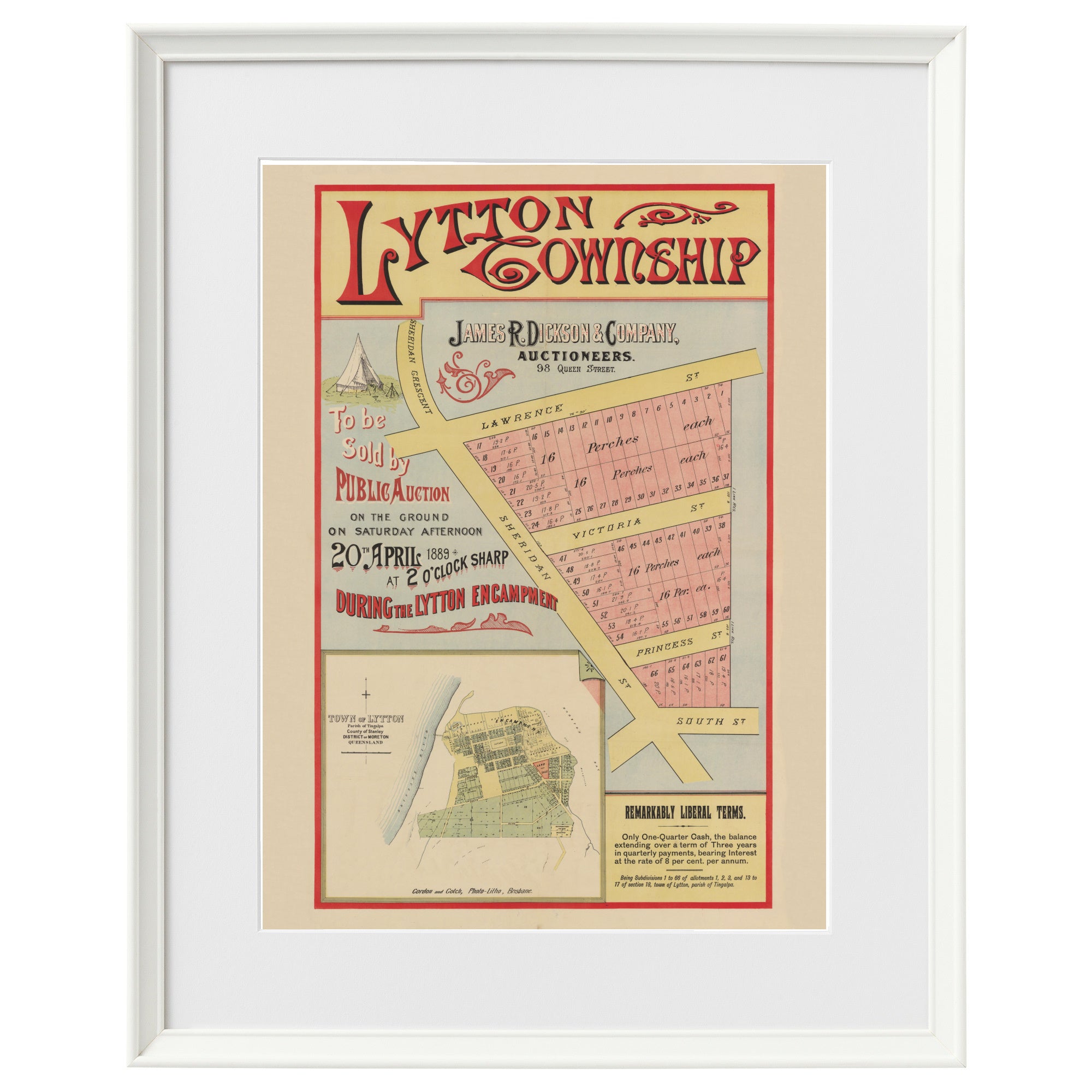 1889 Lytton - Lytton Township