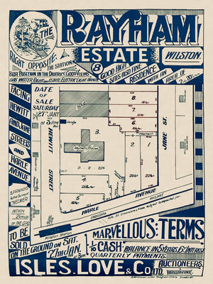 1923 Wilston - Rayham Estate