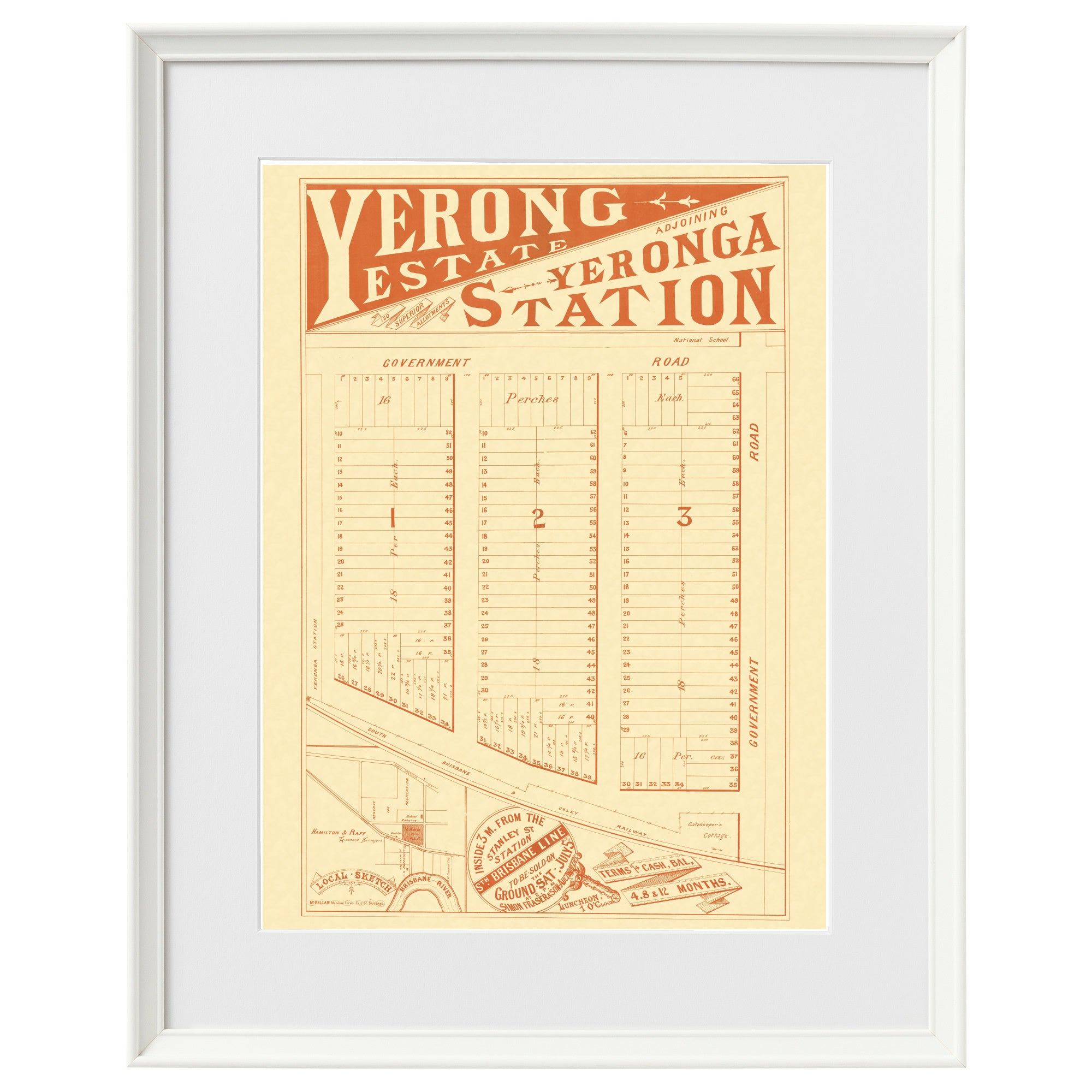 1884 Yeronga - Yerong Estate