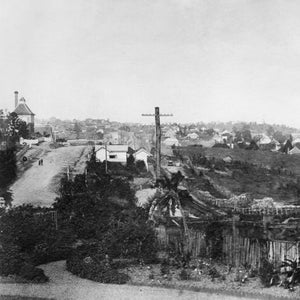 1881 Milton - View of Milton Road from John Fenwick's House