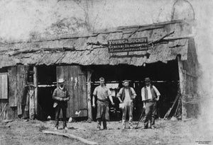 Young and Buckby Blacksmith on Oxley Road, Oxley, Brisbane ca. 1888
