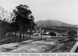 1921 View of Coopers Camp Road in Bardon.