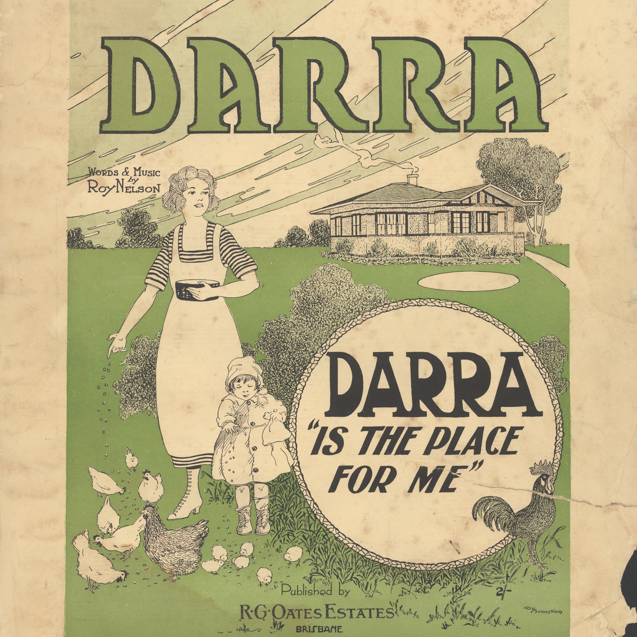 1922 Darra - Is the Place for Me - Song