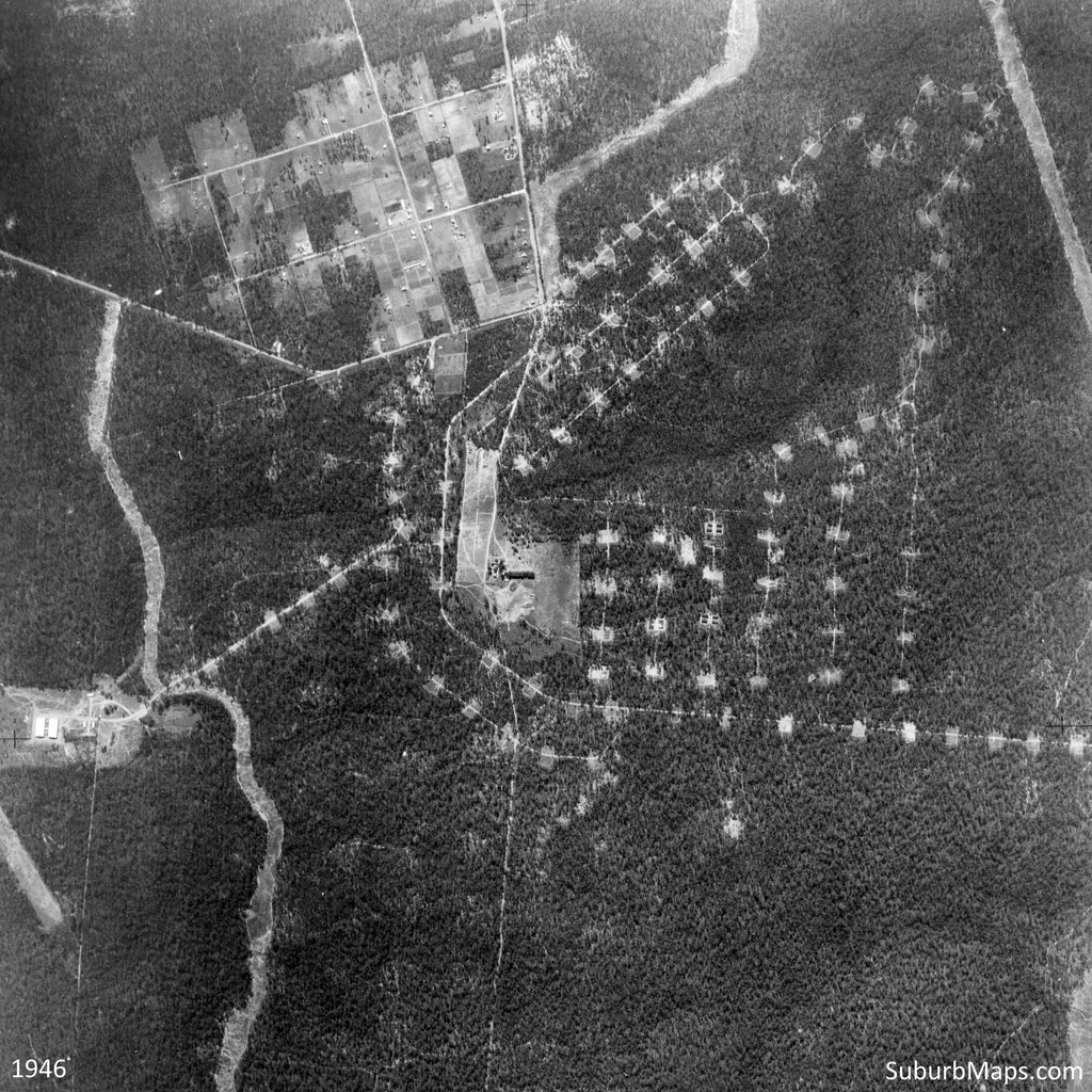 ANZAC Day - 1946 Aerial Photo - Darra / Richlands