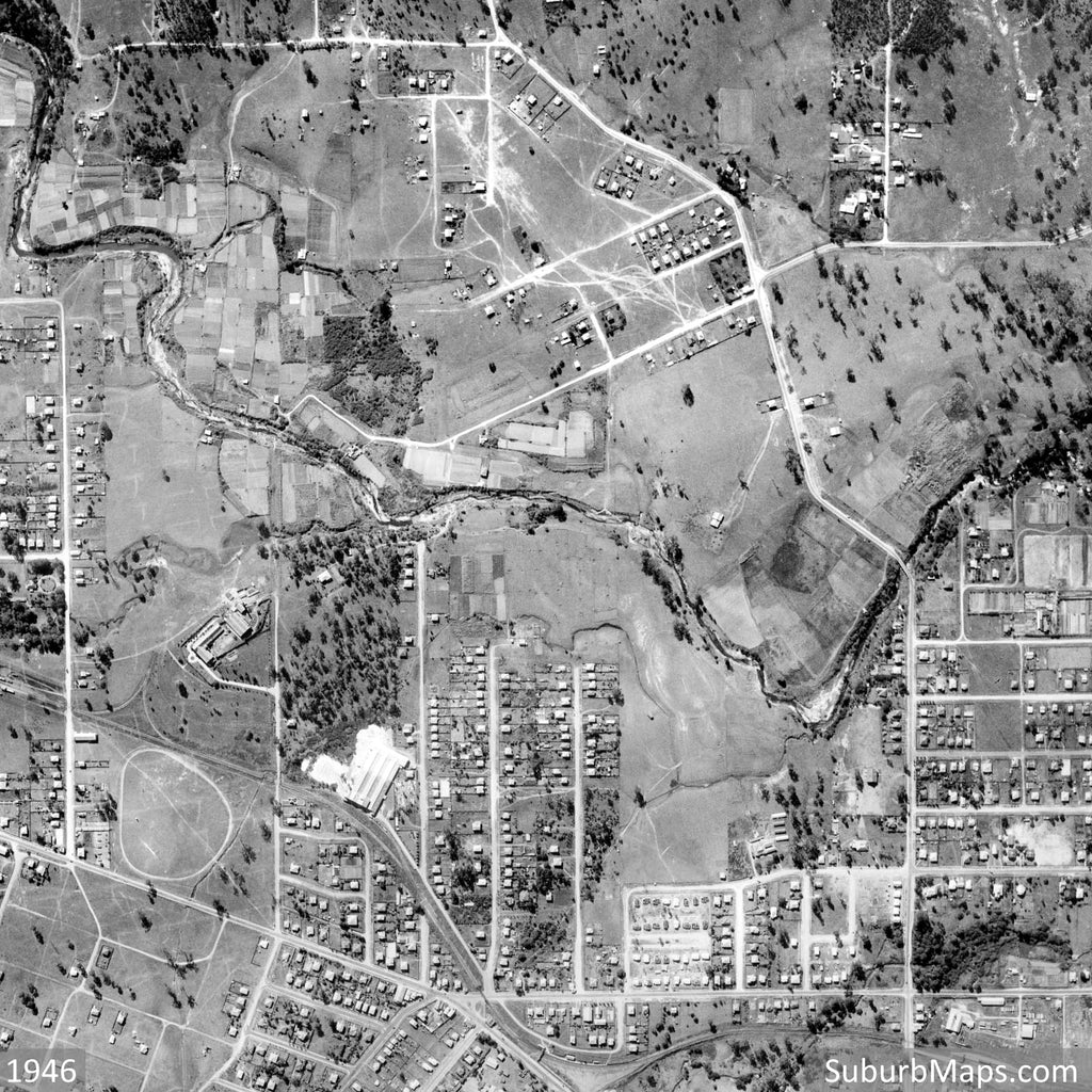 1946 Aerial Photo of Everton Park