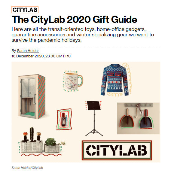 Suburb Maps included in the Bloomberg CityLab 2020 Gift Guide