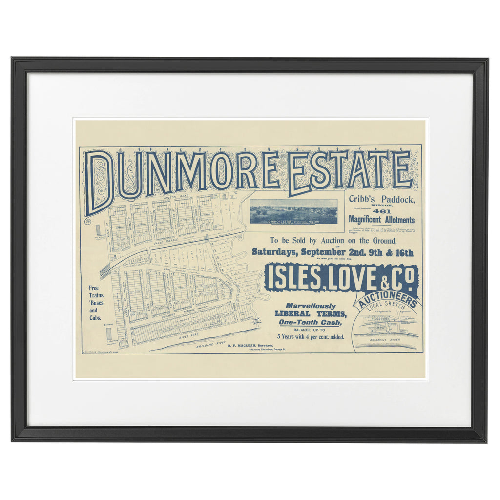 1899 Dunmore Estate - 124 years ago today