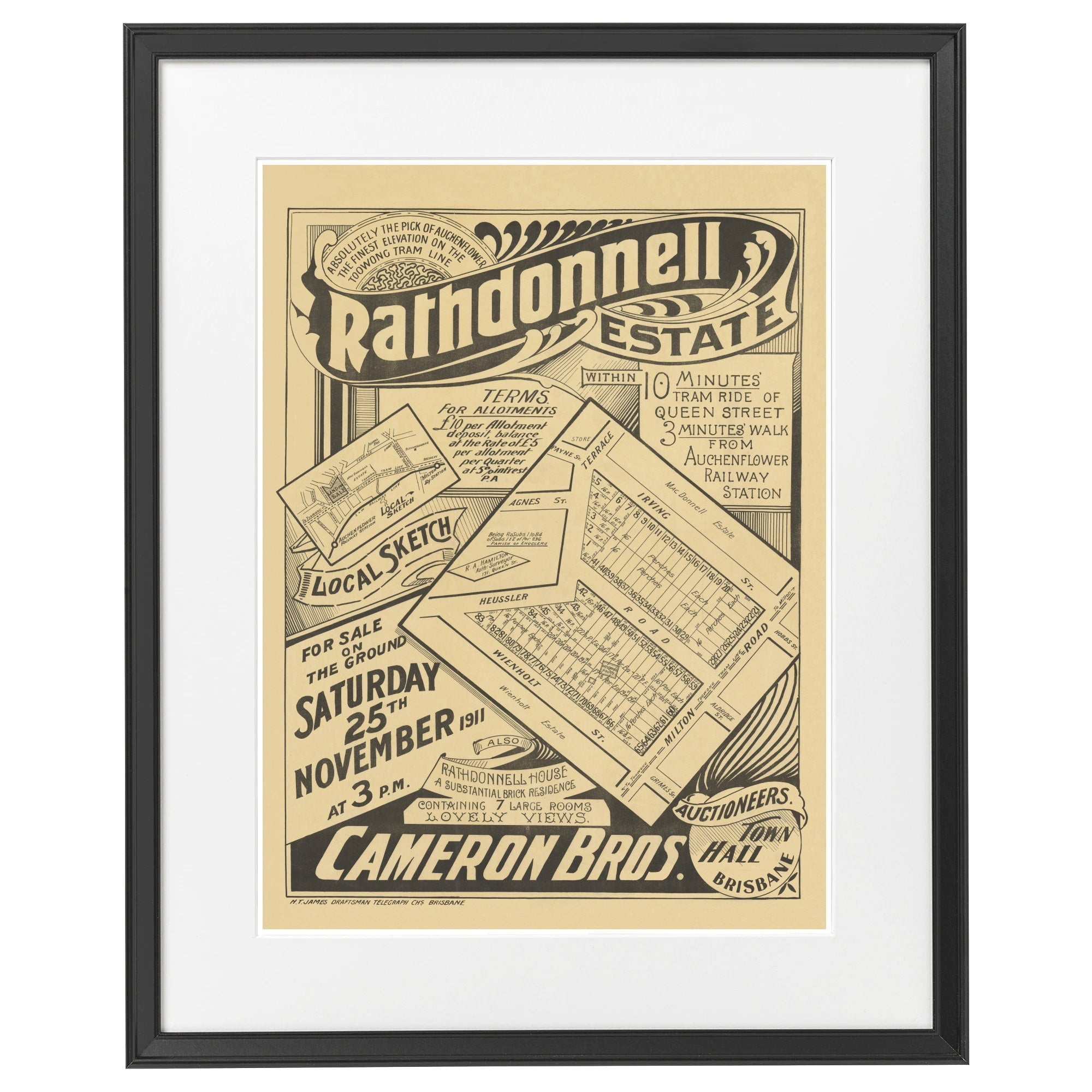 1911 Rathdonnell Estate - 114 years ago today