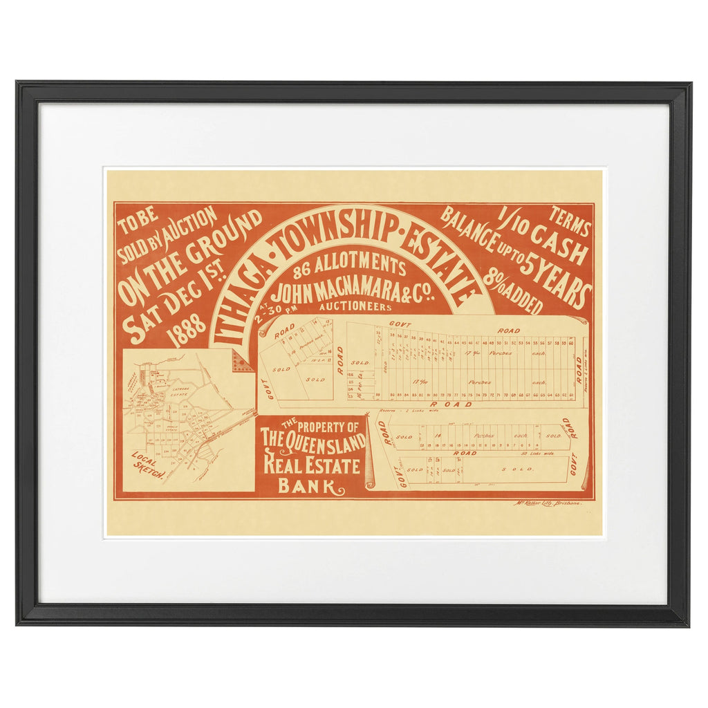 1888 Ithaca Township Estate - 137 years ago today