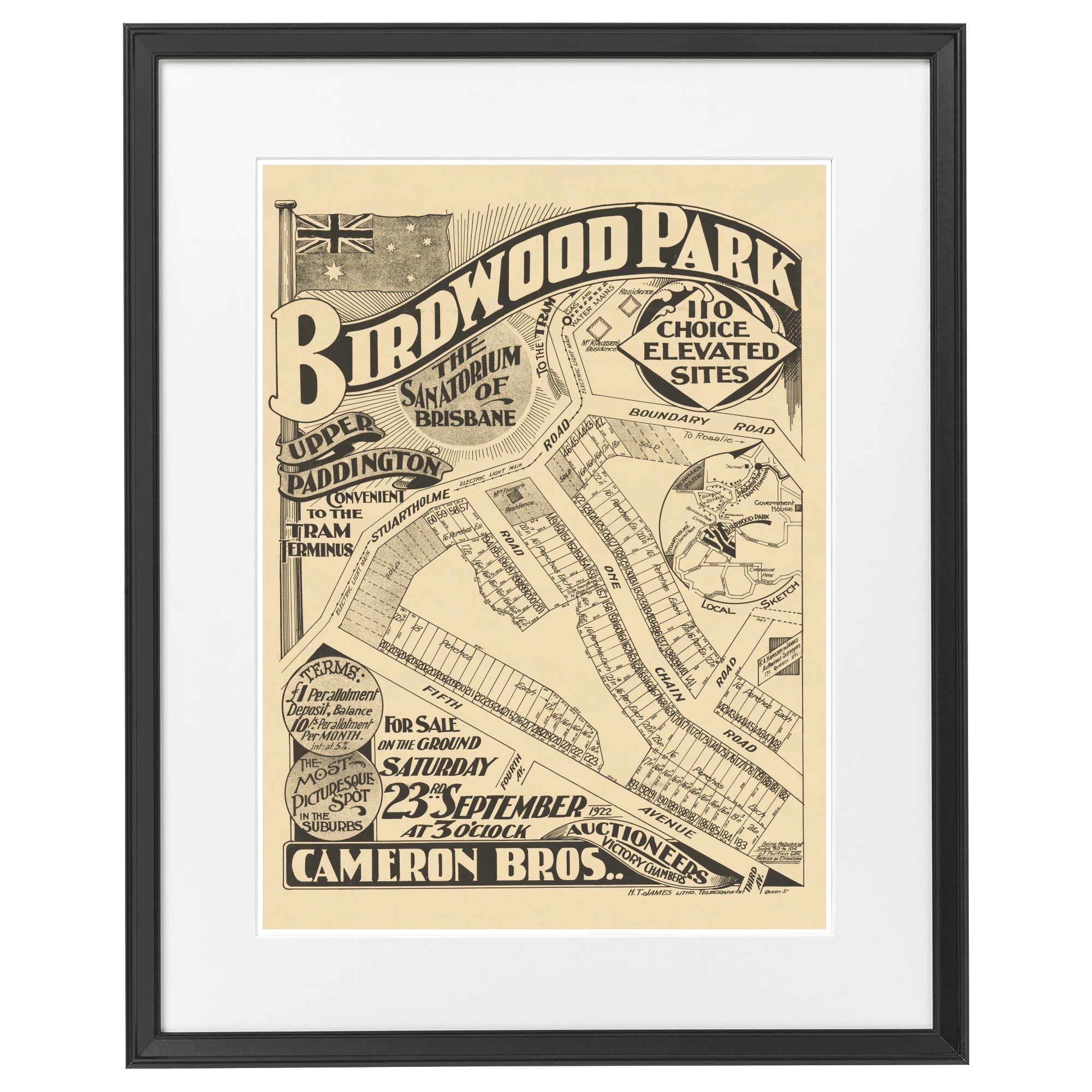 1922 Birdwood Park Estate - 1st Section - 103 years ago today