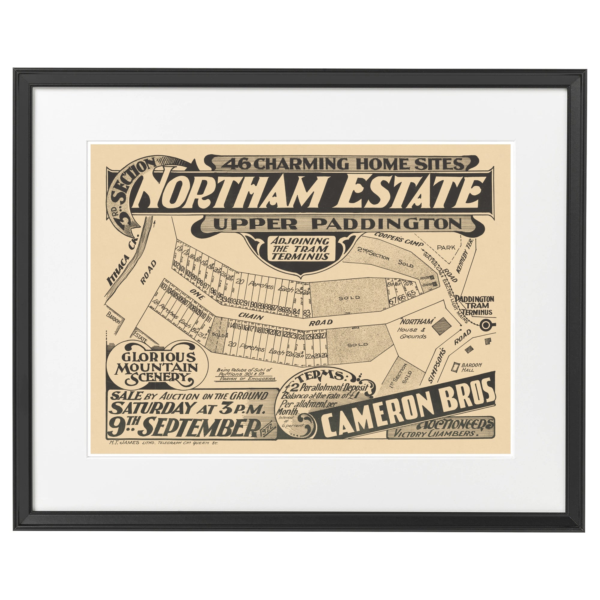 1922 Northam Estate - 3rd Section - 103 years ago today
