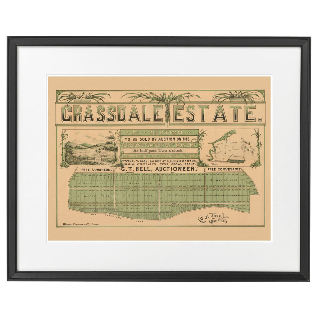 1885 Grassdale Estate - 2nd Section - 140 years ago today