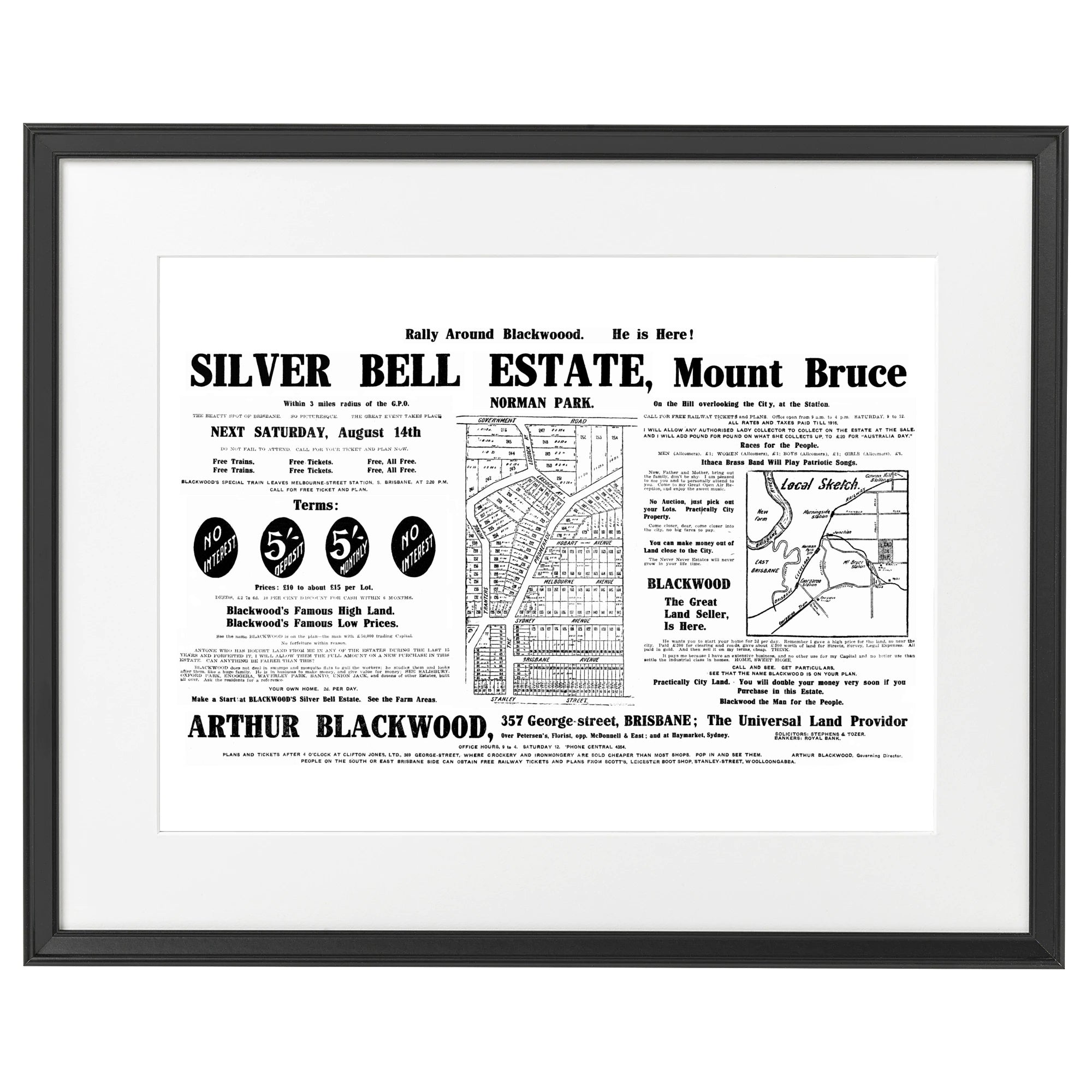 1915 Silver Bell Estate - 106 years ago today