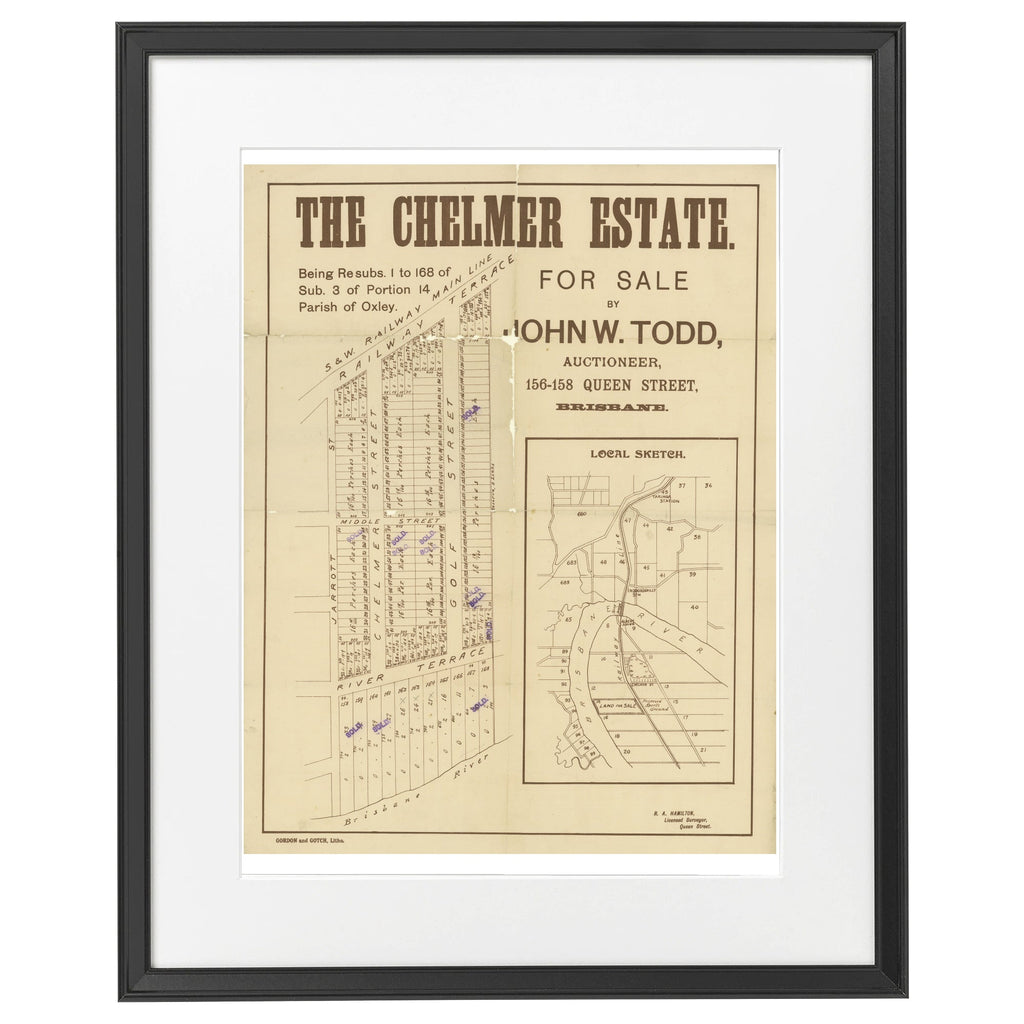 1901 Chelmer Estate - 124 years ago today