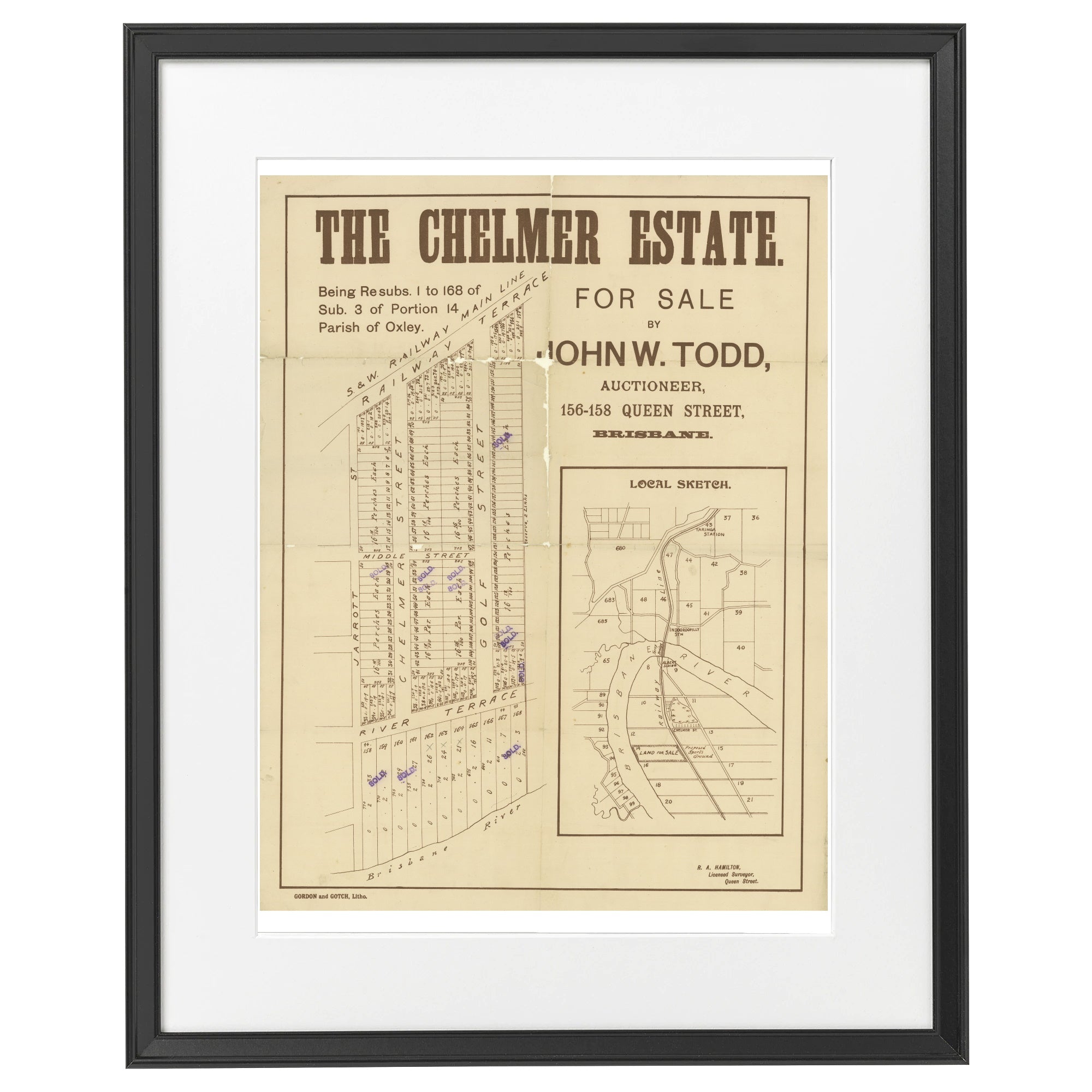 1901 Chelmer Estate - 124 years ago today