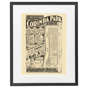 1920 Corinda Park Estate - 103 years ago today