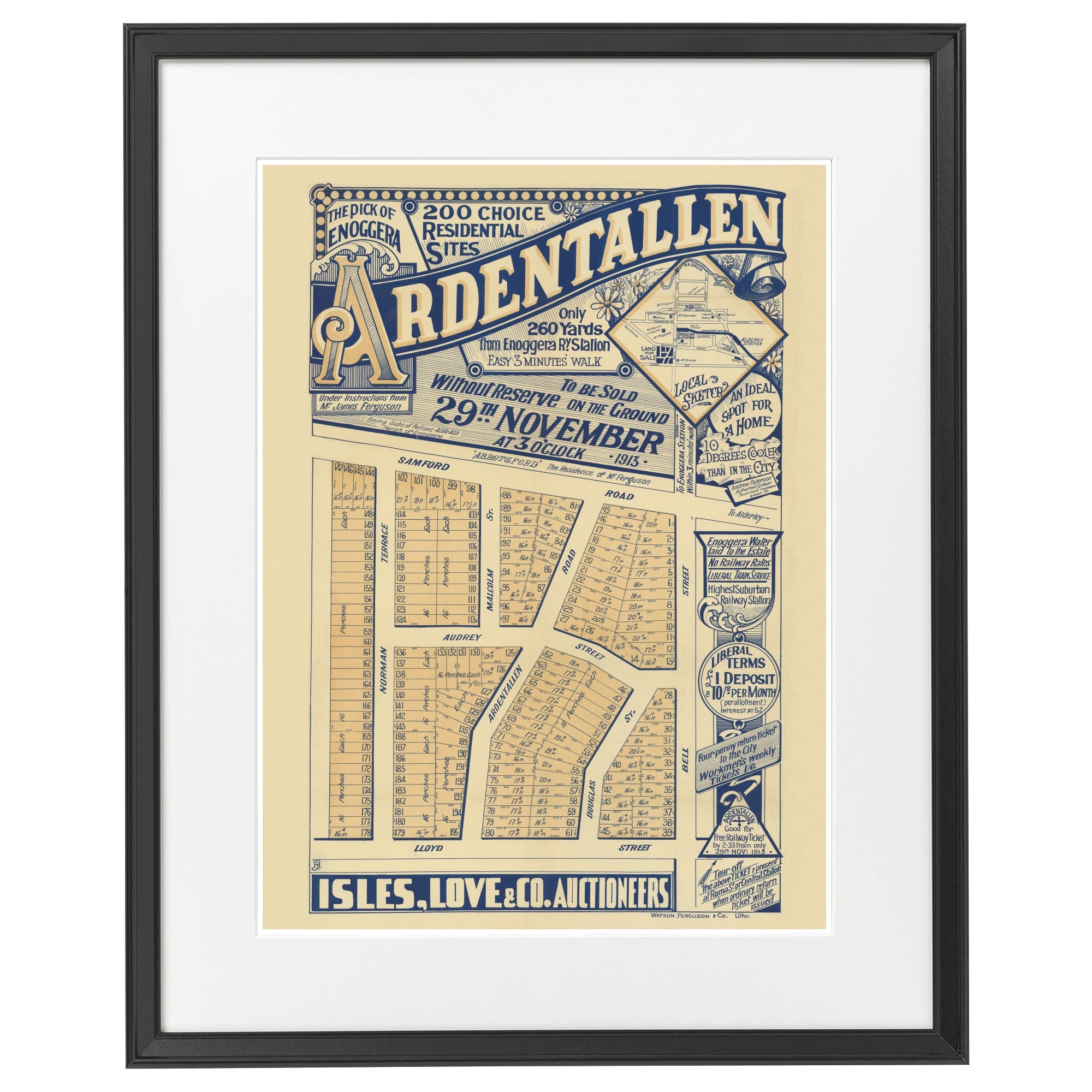 1913 Ardentallen Estate - 112 years ago today