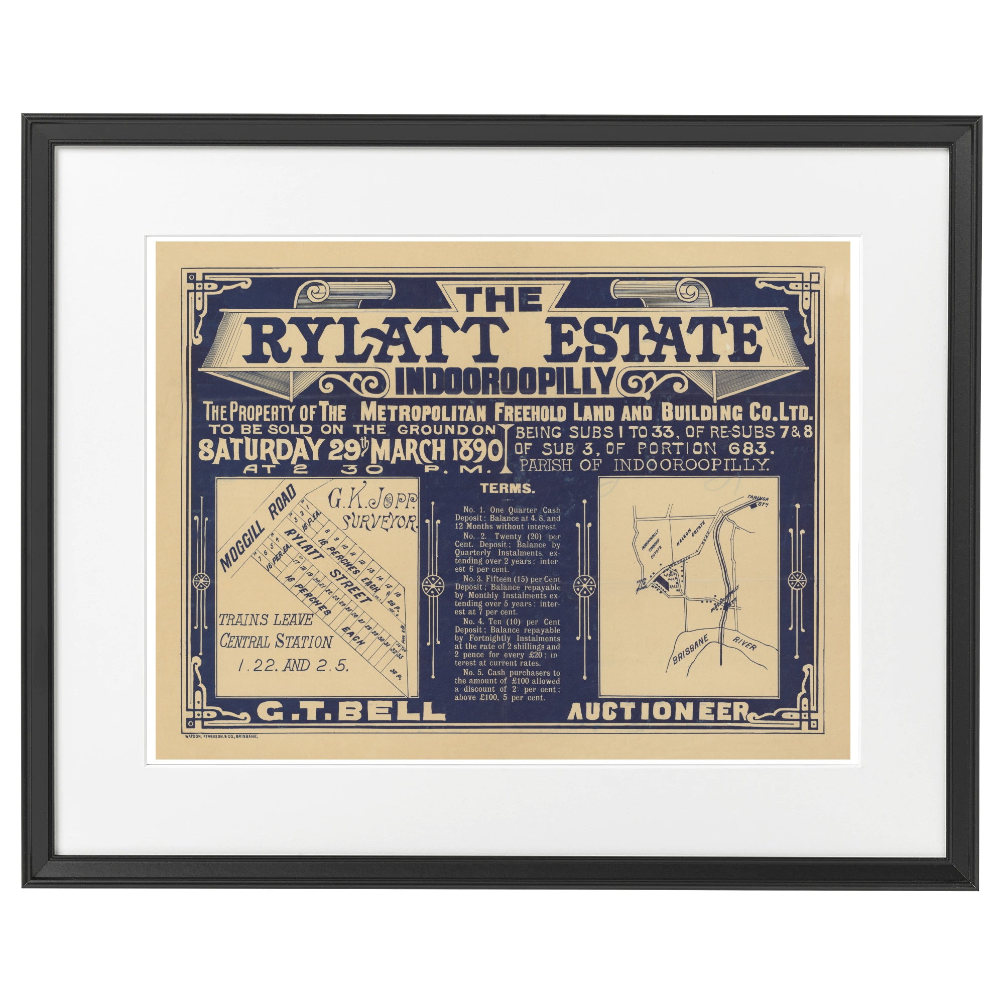1890 Rylatt Estate - Indooroopilly - 131 years old today