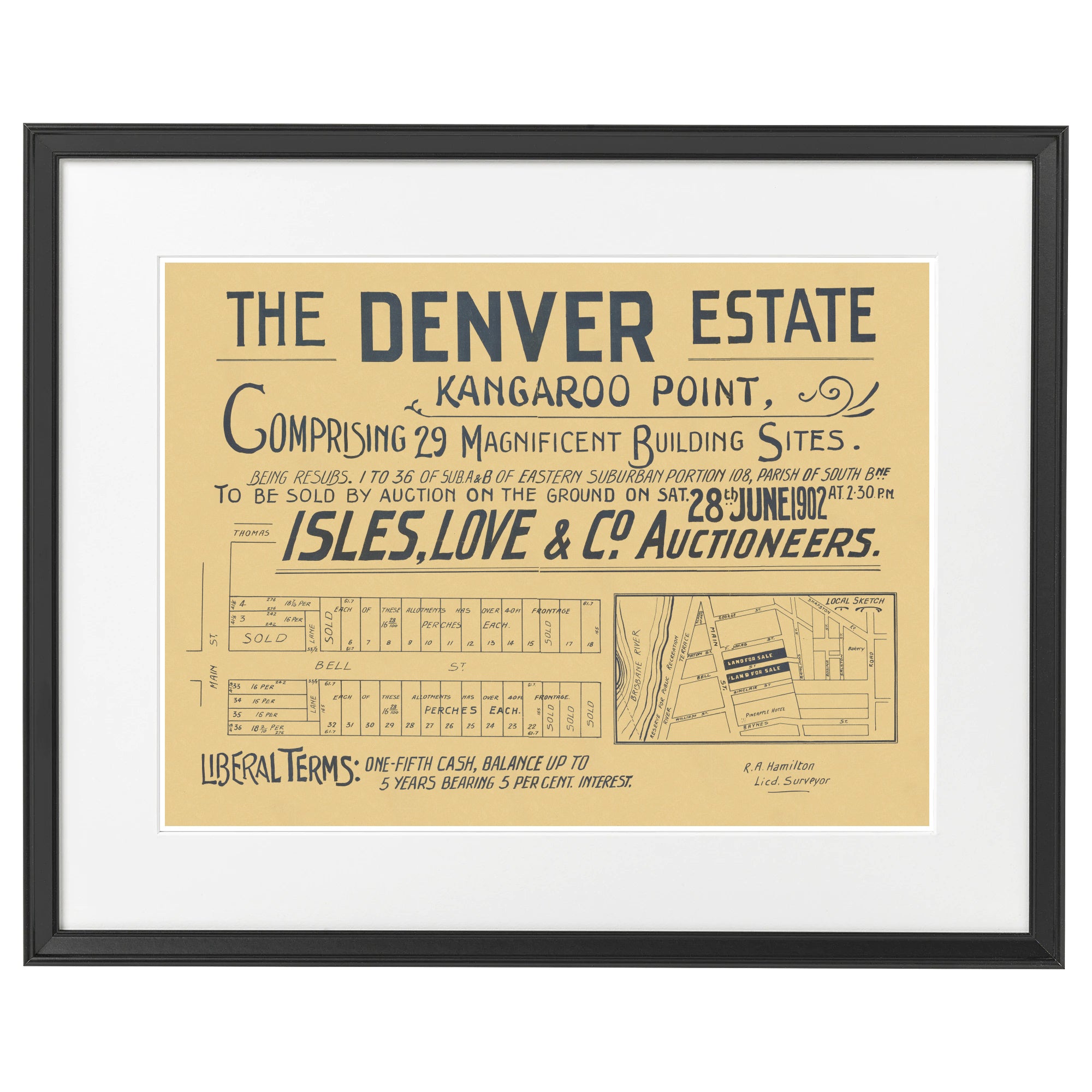 1902 The Denver Estate - 121 years ago today