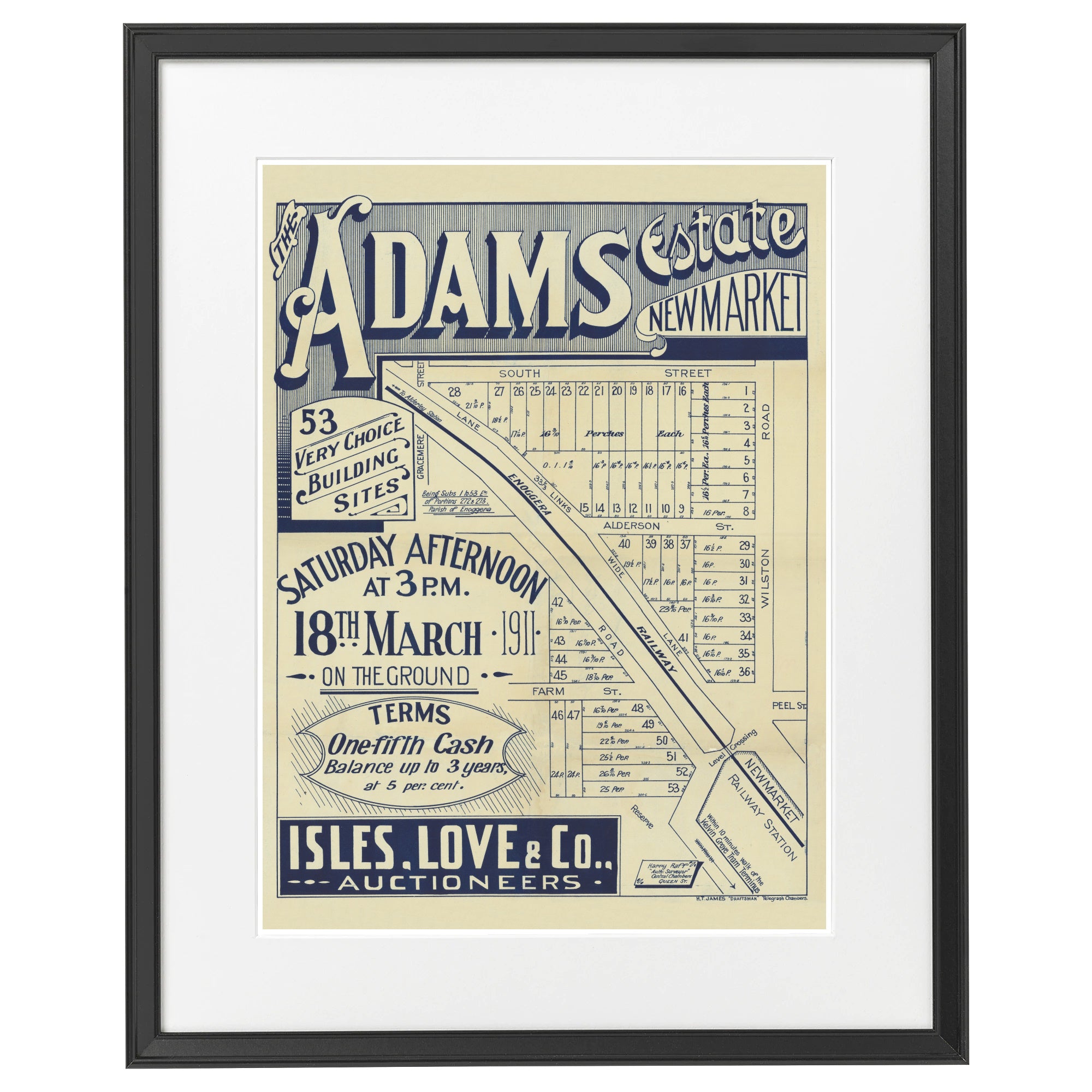 1911 The Adams Estate - 112 years ago today