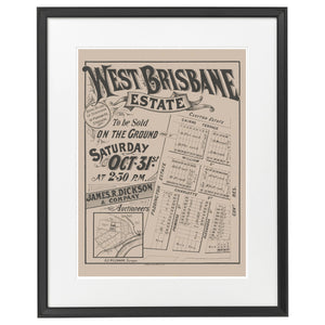 1885 West Brisbane Estate - 138 years ago today