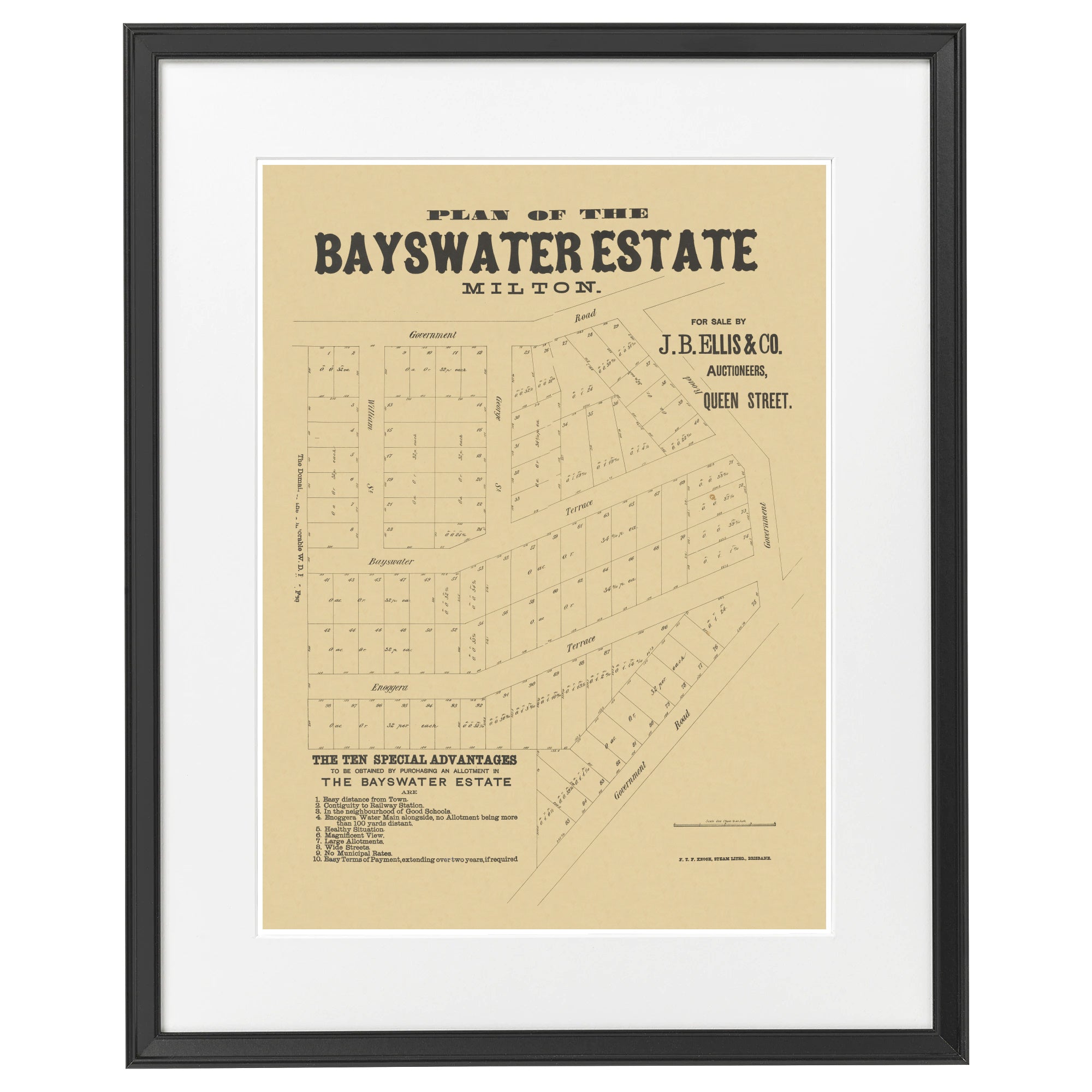 1879 Bayswater Estate - 145 years ago today