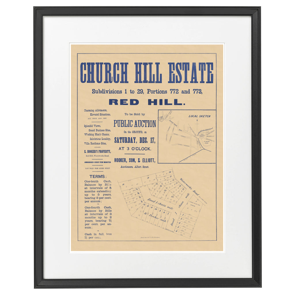 1887 Church Hill Estate - 136 years ago today