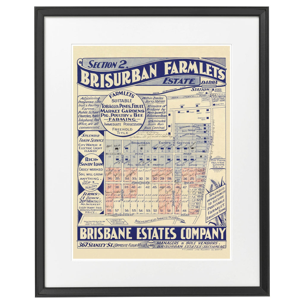 1931 Brisurban Farmlets Estate - Section 2 - 94 years ago today