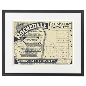 1930 Rochedale Fruit and Poultry Farmlets - 93 years ago today