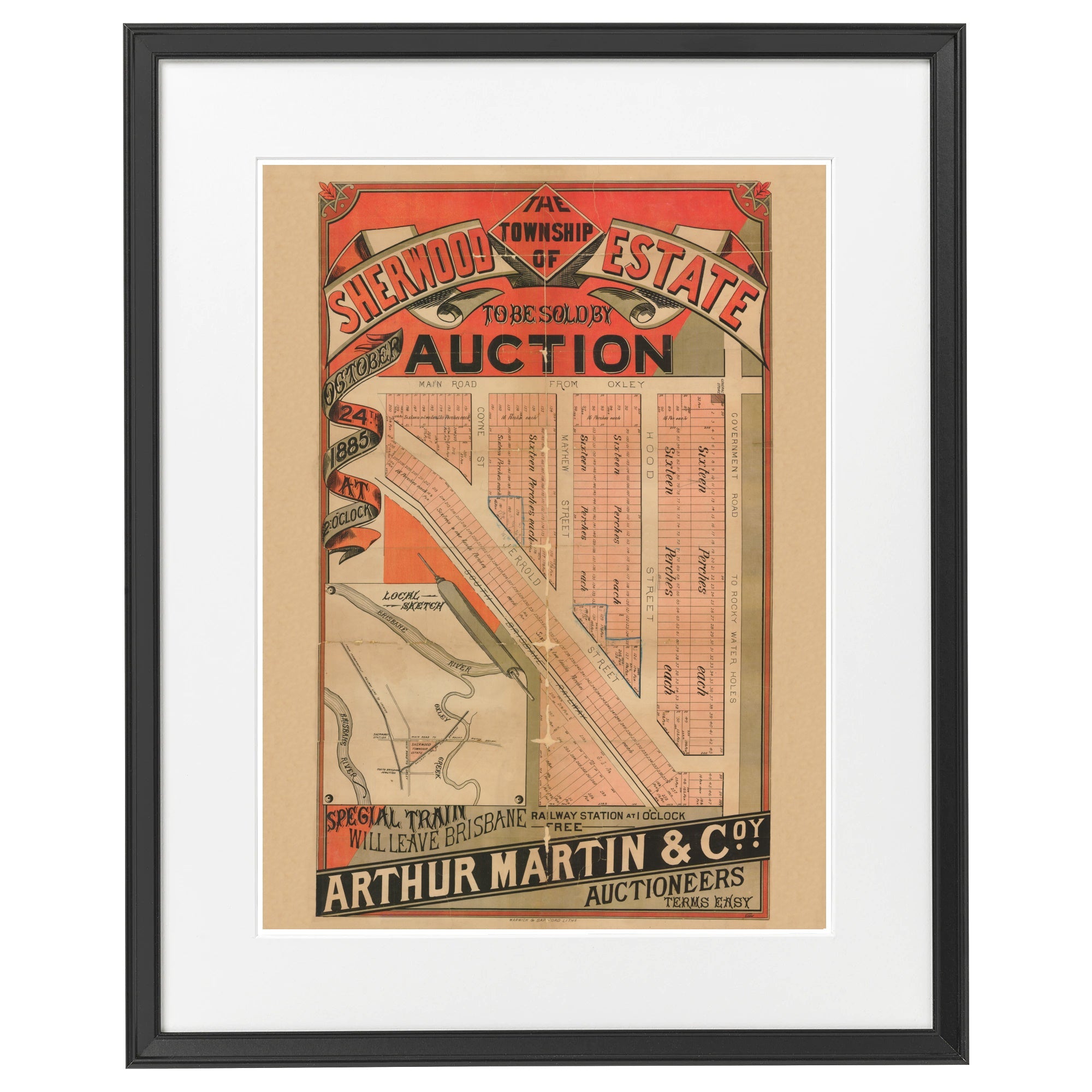 1885 Township of Sherwood Estate - 140 years ago today