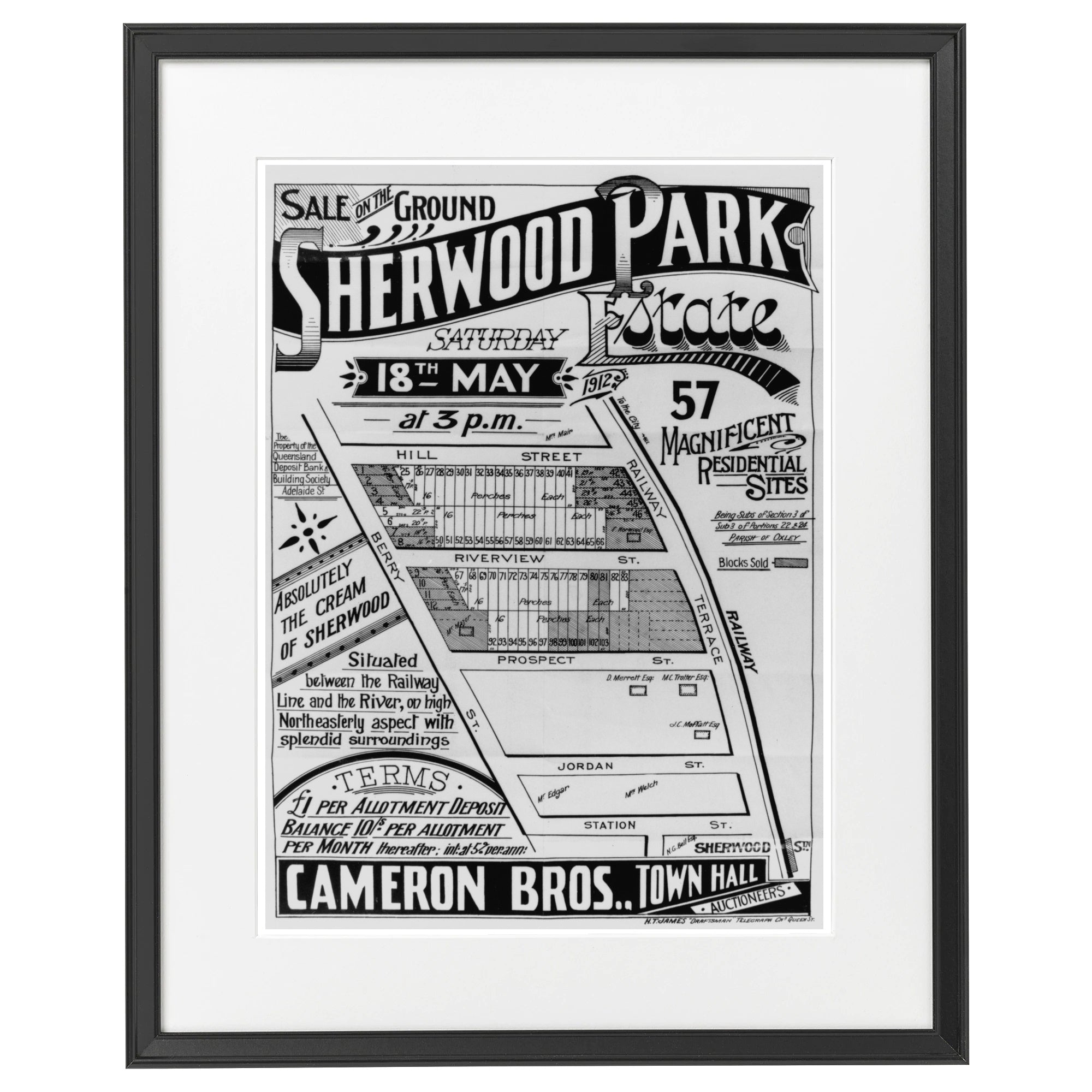 1912 Sherwood Park Estate - 111 years ago today