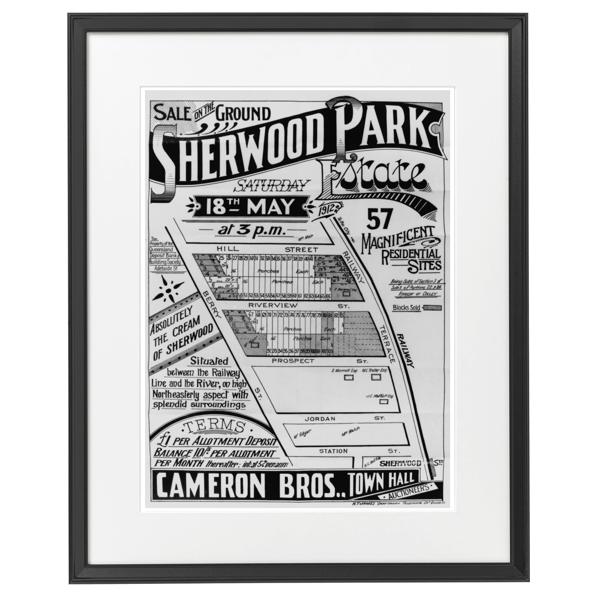 1912 Sherwood - Sherwood Park Estate - 109 years old today