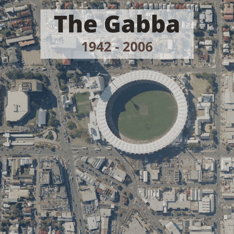 Led Map Gabba Aerial Photos of The Gabba - 1942 to 2006 – Suburb Maps