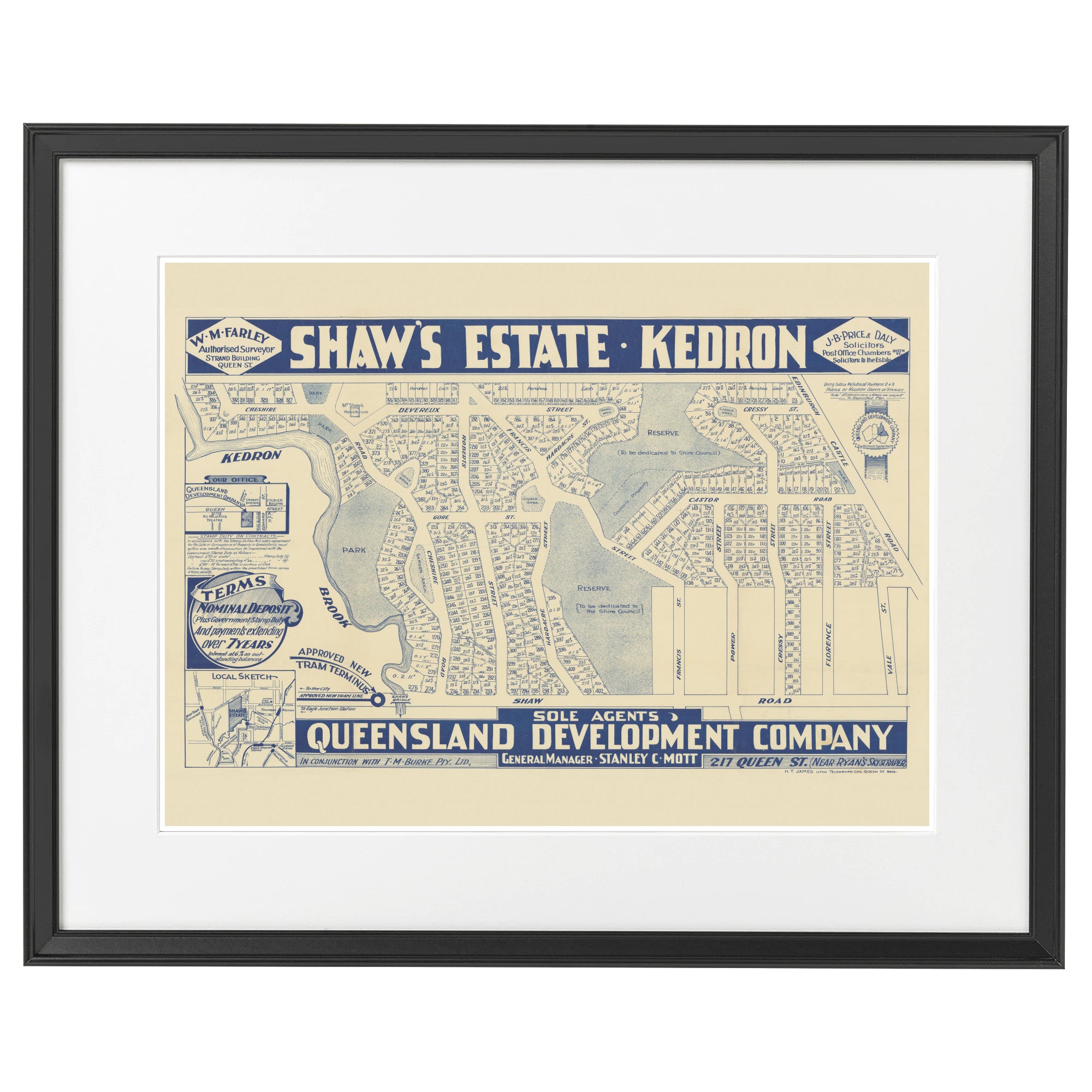 1925 Shaw's Estate, Kedron - 98 years ago today