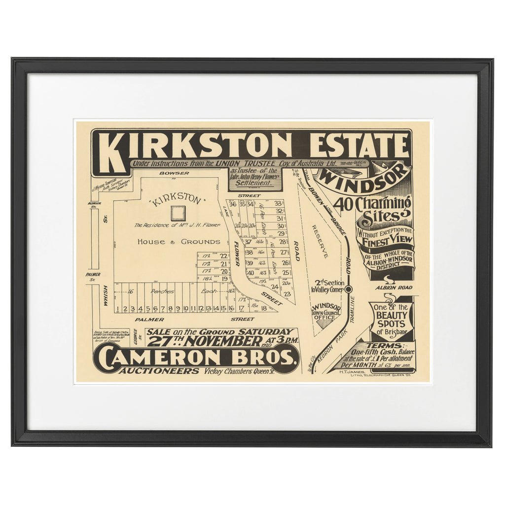 1920 Kirkston Estate - 103 years ago today