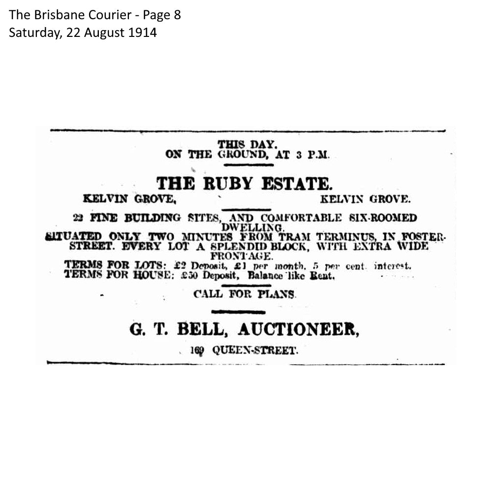 1914 Newmarket - Ruby Estate