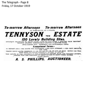 1919 Tennyson - Tennyson Estate