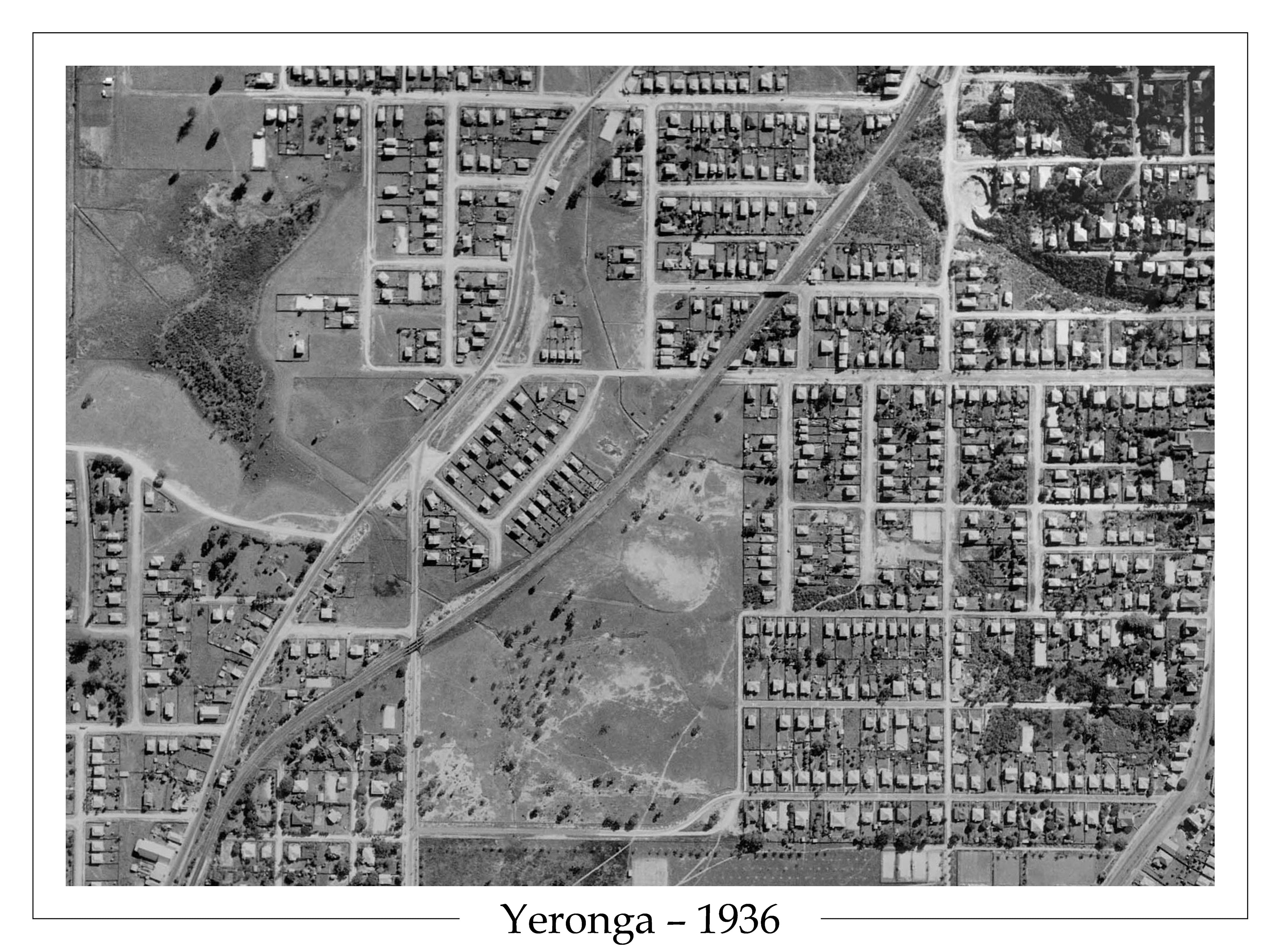 1936 Yeronga - Aerial Photo - Fairfield Road