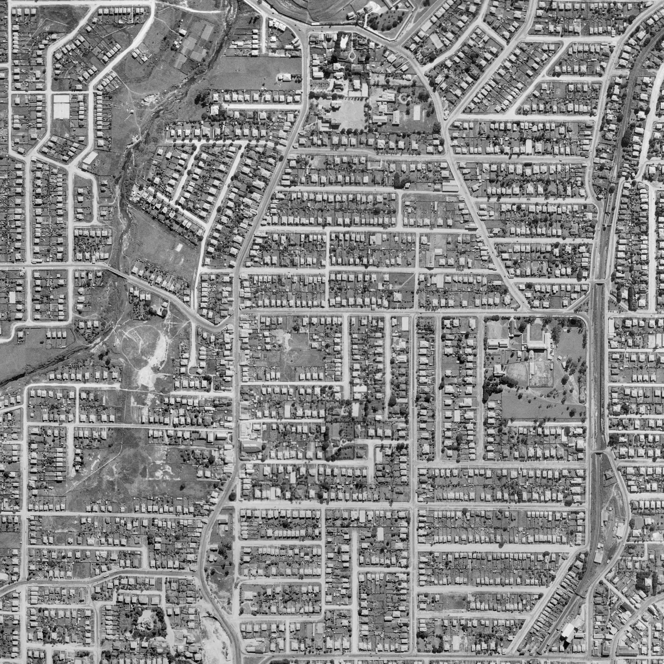 1936 Lutwyche - Aerial Photo - Lutwyche Road