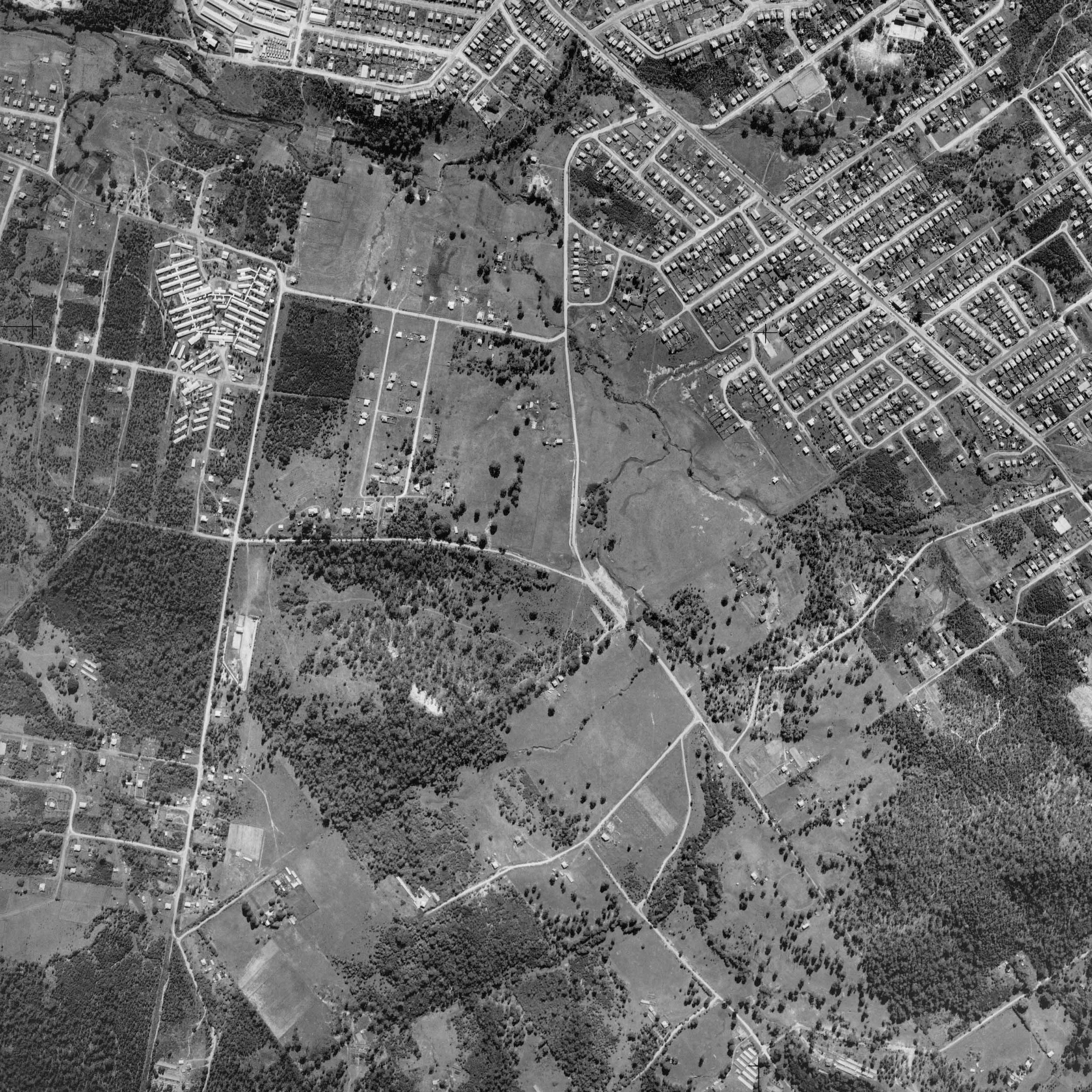 1946 Holland Park - Aerial Photo - Military Hospitals