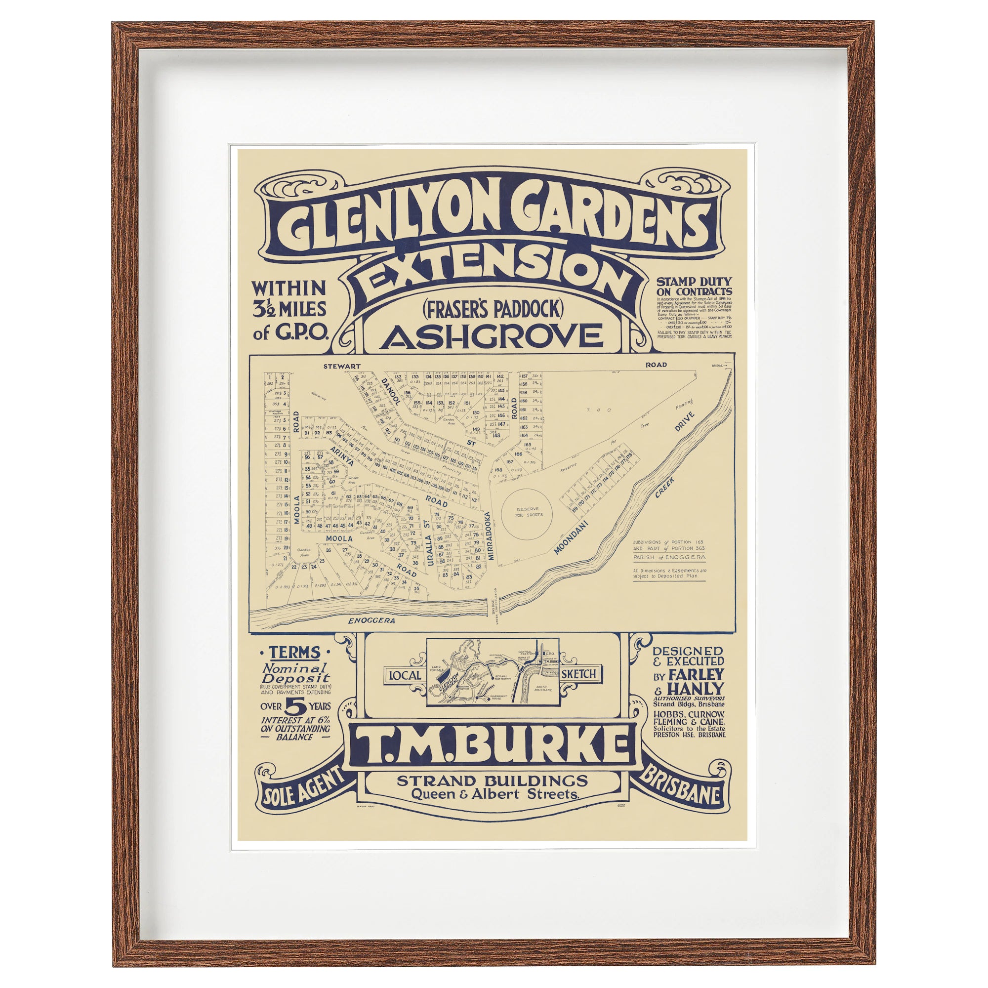 1924 Ashgrove - Glenlyons Gardens Extension (Fraser's Paddock)