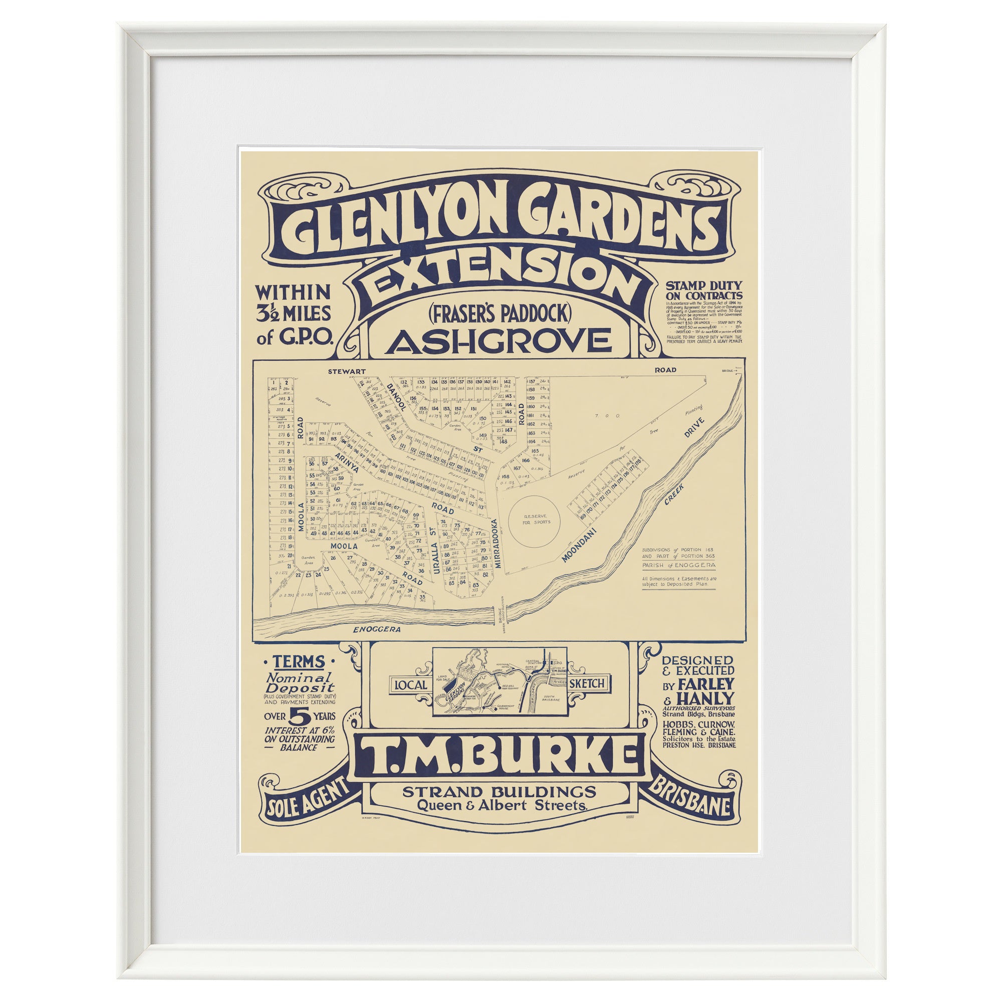 1924 Ashgrove - Glenlyons Gardens Extension (Fraser's Paddock)