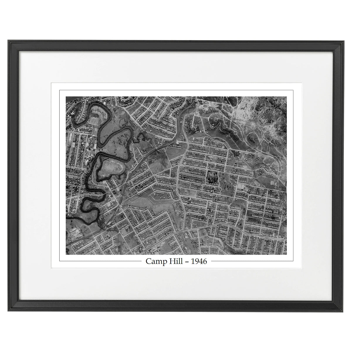 1946 Camp Hill - Aerial Photo - Bennett's Road – Suburb Maps