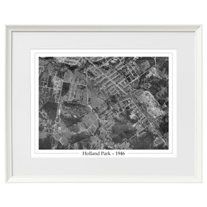 1946 Holland Park - Aerial Photo - Military Hospitals